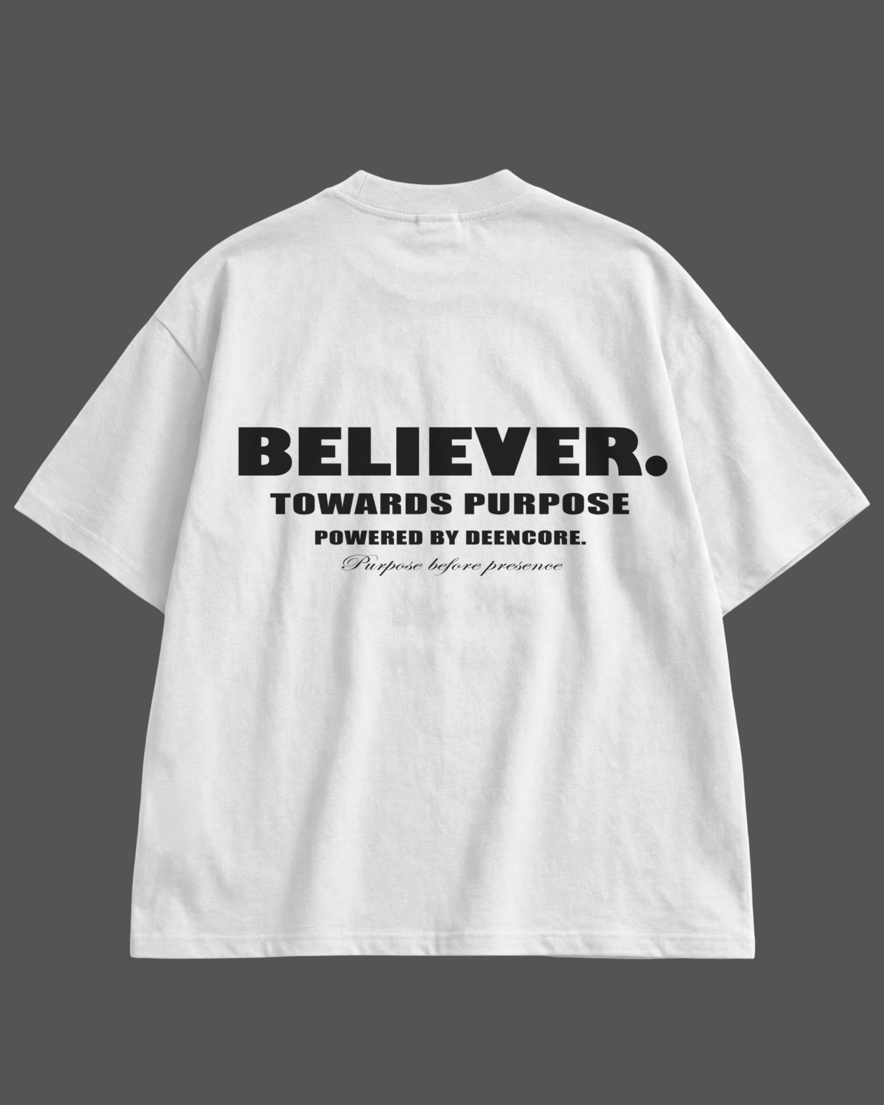 BELIEVER TEE White